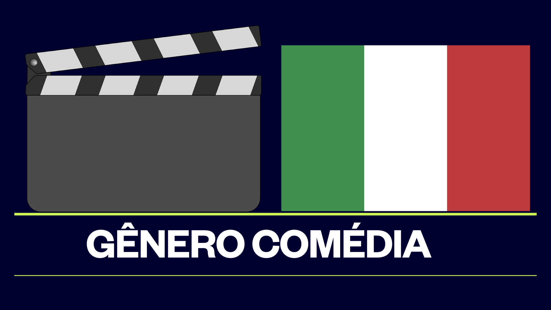 Gênero comédia no cinema italiano.
