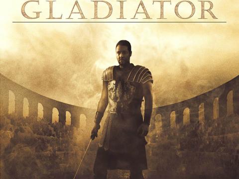 Com o filme GLADIADOR em 2000 o cineasta Ridley Scott conquistou 12 indicações ao Oscar, rendendo 5 prêmios ( melhor filme, ator, figurino, som e efeitos especiais). A música composta por Hans Zimmer que alcançou um estrondoso sucesso foi indicada, mas acabou perdendo para o compositor chinês Tan Dun com a música do filme O TIGRE E O DRAGÃO.