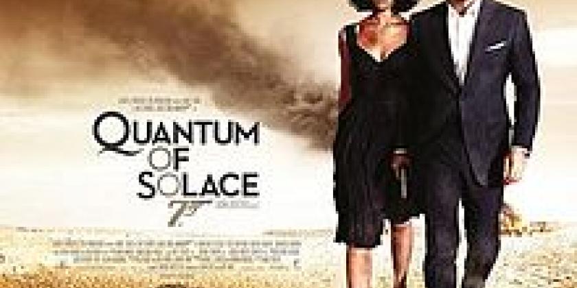 Em 2008 voltando a respeitar a janela de dois anos entre uma produção e outra, tivemos o filme QUANTUM OF SOLACE marcando a segunda participação de Daniel Craig como James Bond. O interessante é que desta vez o repertório da trilha sonora foi o mais variado começando com música Puccini passando por compositores sul americanos como o peruano Luis Abanto Morales até o brasileiro Antonio Pinto.